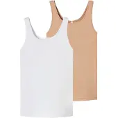 Schiesser Maillot de corps ' Trägertop - Unique Micro ' blanc