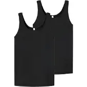 Schiesser Maillot de corps ' Trägertop - Unique Micro ' noir