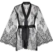 Hunkemoller Robe de chambre noir