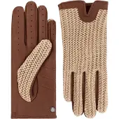 Roeckl Gants 'SANREMO TOUCH' crème / marron