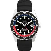 Timex Montre à affichage analogique noir