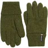 Superdry Gants 'Essential' vert foncé