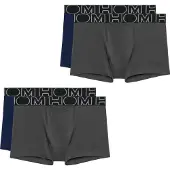 Hom Boxers ' Boxerlines HO1 ' bleu marine / anthracite