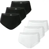 Schiesser Slip ' Modern Multipacks ' noir / blanc