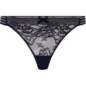 Hunkemoller String 'Sully' bleu foncé