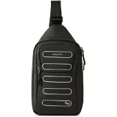 Hedgren Sac à bandoulière noir / blanc