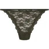 Hunkemoller String vert foncé
