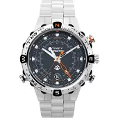 Timex Montre à affichage analogique 'Expedition Tide-Temp-Compass' marine / argent