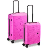 Modo By Roncato Ensemble de bagages 'Supernova 2.0' rose néon