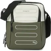 Hedgren Sac à bandoulière kaki / blanc
