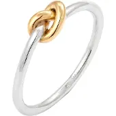 Elli Bague 'Knoten' or / argent