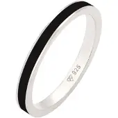 Elli Bague noir / argent