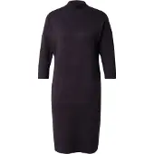Comma Robes en maille noir