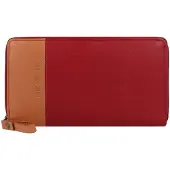 Green Burry Porte-monnaies 'Nappa' rouge