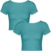 Sloggi Soutien-gorge ' ZERO Feel 2.0 Crop Top ' turquoise