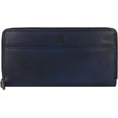 Green Burry Porte-monnaies 'Destressed' bleu marine