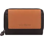 Greenburry Porte-monnaies 'Nappa' cognac / brun foncé