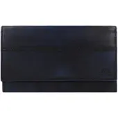 Greenburry Porte-monnaies 'Destressed' bleu marine