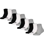 Puma Chaussettes gris / noir / blanc