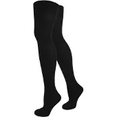 Normani Chaussettes montantes noir