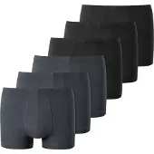 Schiesser Boxers gris / noir