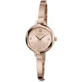 Furla Montre à affichage analogique 'Petite Bangle' or rose