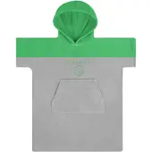 Normani Peignoir 'Puwai' gris / vert