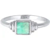 Elli PREMIUM Bague menthe / argent