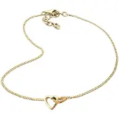 Elli Bijoux de pied 'Herz' or