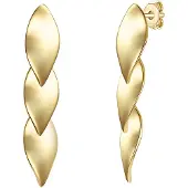 Glanzstücke Boucles d'oreilles jaune d'or