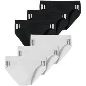 Schiesser Slip gris / noir
