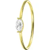 Lucardi Bague 'Klassisch' or