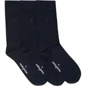 Seidensticker Chaussettes bleu marine / blanc