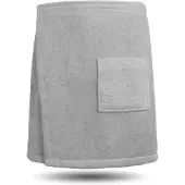 Normani Peignoir court 'Mersin' gris