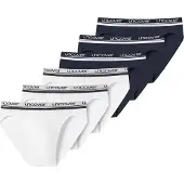 Schiesser Slip noir / blanc
