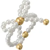 Elli PREMIUM Bague 'Schleife' blanc