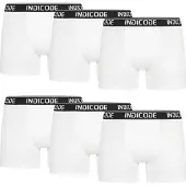 INDICODE JEANS Boxers ' Milano ' noir / blanc