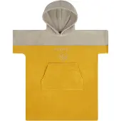 Normani Peignoir 'Puwai' jaune / gris
