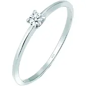 Elli DIAMONDS Bague 'Diamant' argent