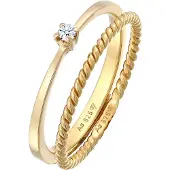 Elli DIAMONDS Bague or