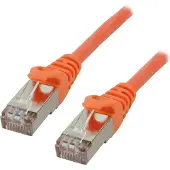 MCL FCC6BM-1M/O, 1 m, Cat6, F/UTP (FTP), RJ-45, RJ-45, orange