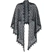 Sinister Foulard Rockabilly de - Écharpe Gothic - pour Femme - noir - Taille Standard