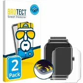 BROTECT Film de protection plein écran Film de protection d'écran clair transparent, Film de protection pour smartwatch, Transparent