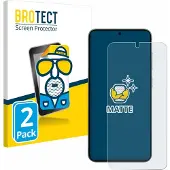 BROTECT Film de protection antireflet Protection d'écran mat (Samsung Galaxy S24+), Téléphone portable : film de protection, Gris