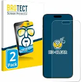 BROTECT Protection Clair (Apple iPhone 16 Pro Max), Téléphone portable : film de protection, Transparent