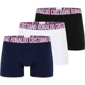 Cr7 - Cristiano Ronaldo Boxers bleu nuit / violet rouge / noir / blanc