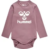 Hummel Barboteuse / body 'Flips' mauve / blanc