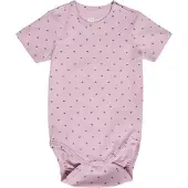 Hummel Barboteuse / body 'Beesy' bleu foncé / rose