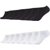 Camano Chaussettes 'Ca-Soft' noir / blanc