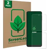 ScreenLeaf Film de protection durable Protection d'écran Film clair transparent (Samsung Galaxy Z Flip3), Téléphone portable : film de protection, Transparent